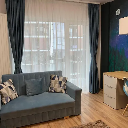 Quiet 1-bedroom Apartment, Free Parking & Gym * Cluj-Napoca